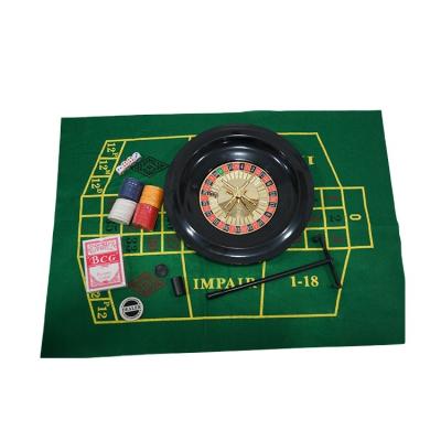 China Home/Casino/Party Poker 60pieces Chips Set 5 in 1 Metal Case Gift Toys for Party Collect Felt Mat Dice Poker Chips Set Roulette Balls 60pieces for sale