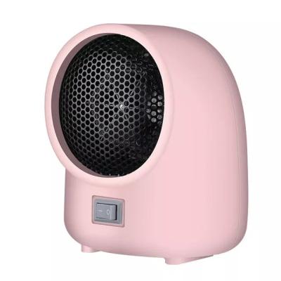 China High temperature resistant material + thermostatic fuse Best Selling Space Heater Mini Home Heater Portable Electric Air Heater Heating Warm Fan Desktop for Winter Household Bathroom for sale