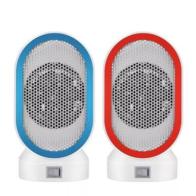 China High temperature resistant material + thermostatic fuse Promotion Mini Portable Room Hot And Cold Small Both Rechargeable Heater Electric Fan heater for Warming for sale