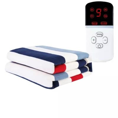 China 9-speed temperature adjustment Wholesale 200*180cm Double Control Adjustable Temperature Electric Blanket Bed Mattress Carpet for sale