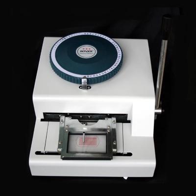 China Manual Color PVC Name Card ID Card Embossing Machine Printer JX-52D for sale