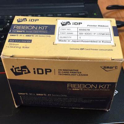 China Original Original IDP 659378 SS-IDDC-P-HYMCKO Smart Color Ribbon 350prints use in Smart IDP 31 51 Card Printer for sale