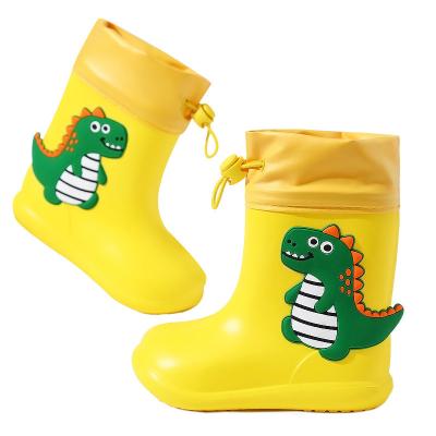 China Water Shoes Kids Student EVA Rain Boots Boys And Girls Three-dimensional Cartoon Non-slip Toddlers Waterproof Clothes Single Girls Waterproof Baby Rain Boots for sale