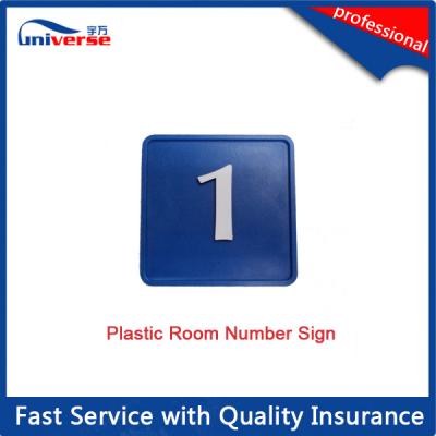 China Custom Rigid Plastic Female Male Toilet Door Sign / Door Number Sign for sale