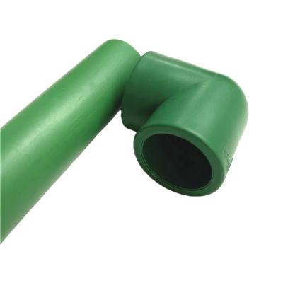 China Pipe lines connect diameter 20mm water and plumb elbow fitting to home of PPR welding CONDUIT for sale