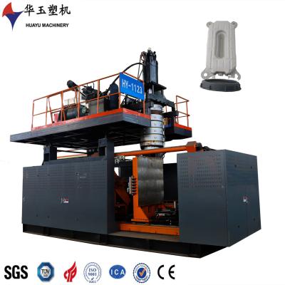 China Máquina de moldeado por soplado de barril flotante de energía solar 48 kW Servomotor y material HDPE en venta