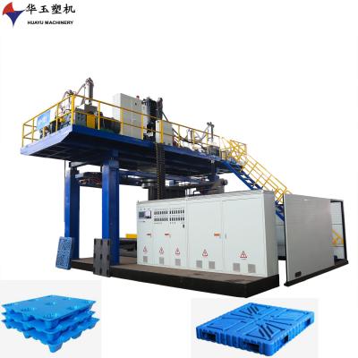 China 443kW Automatic Plastic Pallet Making Machine Extrusion Capacity 50KG Pallet Blow Moulding Machine for sale