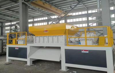 China Hoogwaardige Huayu materiaal recycling Heavy Duty Shredder 1200 met 400 * 40 roterende blad Te koop