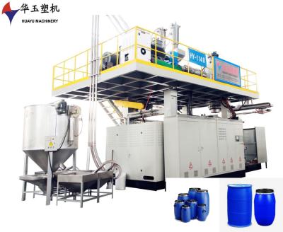 中国 Double Ring Drum Three Layer Blow Molding Machine With 132KW Extruder Motor 販売のため