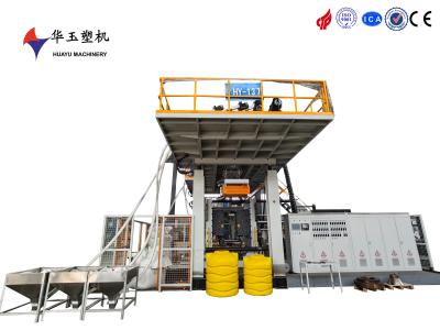 중국 HY3000L-5000L BLOW MOULDING MACHINE hdpe 소재 버킷 트레이 테이블 톱 카누 교통 시설 판매용