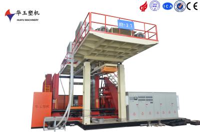 China Siemens PLC High Speed Plastic Tank Making Machine 200-1000l Water Tank Blow Moulding Machine with Siemens Motor Output for sale