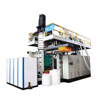 China HY 500L-2000L 10 Layers Blow Moulding Machine with 1100-3000mm Platen Distance for sale