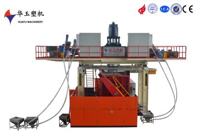 China Anpassungsfähige HY 500L-2000L 5-Schichten-Blow-Molding-Maschine mit Schraub L/D-Verhältnis 30 1 und 55*5 Extrudermotor zu verkaufen