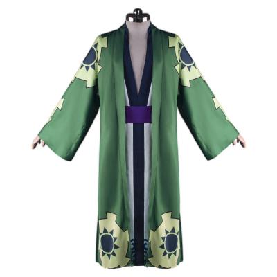 China One Piece Clothing Kazukuni Cosplay Juro Soraka Yukata Hat Anime Costume Hot Selling One Piece Clothing for sale