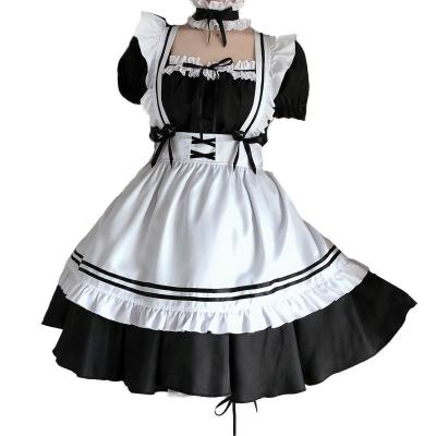 China One-Piece Garment Hot Sales Dress Lolita French Maid Cosplay Sexy Girl Cosplay Costume for sale