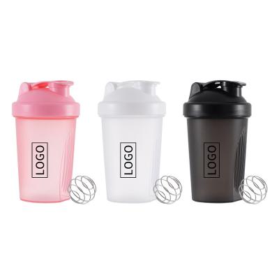 Chine Viable 14oz BPA Free Protein Shaker Colored Bottle With Custom Logo And SS 304 Mix Ball à vendre