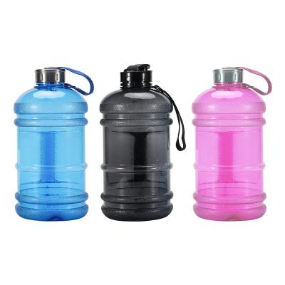 China Wholesale Sustainable OLERD Large Capacity 2.2L BPA Free Plastic Sport Gym Half Gallon Water Bottle for sale