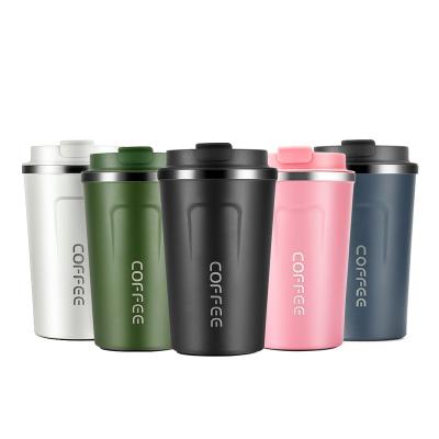 China OLERD Eco-Friendly Sustainable 380ml 510ml Vacuum Insulated Tumbler Double Wall Stainless Steel Travel Coffee Mug Reusable for sale