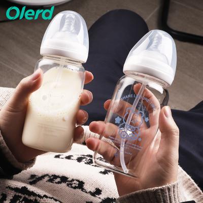 China OLERD Silicone Nibbler Feeder Baby Bottle Feeder Viable Squeeze Bottle for sale