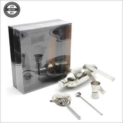 China Viable Stainless Steel 750ml Cocktail Shaker Mixer Drink Bartender Tool Kit for sale