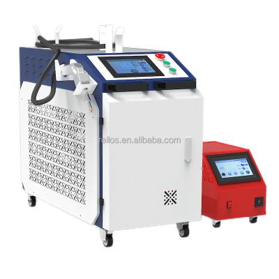 China Metal Stainless Steel Laser Welder Metal 3mm Thick Auto Feeding Handheld Laser Welding Cutting Machine for sale