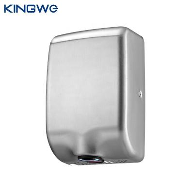 China Public Hotel Handdryers Compact Automatic Slim Stainless Steel Touchless Sensor Electric Hand Dryer for sale