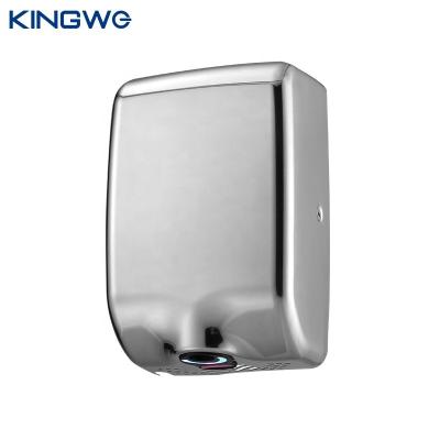 China Popular Thin Mini Hand Dryer Bright Hand Hotel Automatic Wall Dryers Electric Hand Dryer for sale