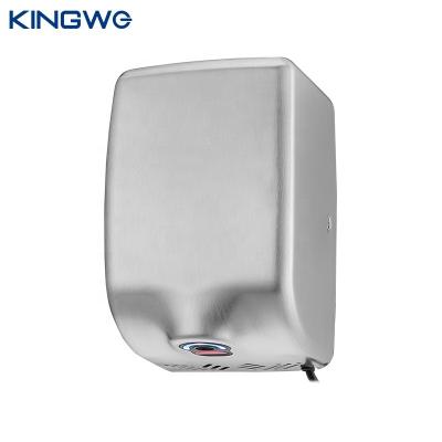 China Sanitary Stainless Steel Electric Smart Cover Hotel Equipment Automatic High Speed ​​Hand Dryer For Toilet for sale