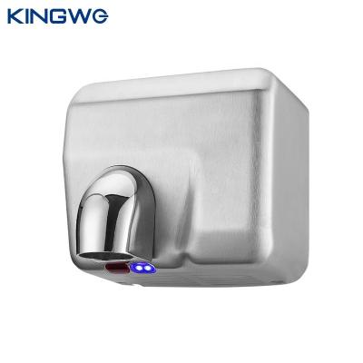 China Hotel Stainless Steel High Efficient 360 Air Electric Automatic Rotating Spout Hand Dryer For Public Restroom for sale