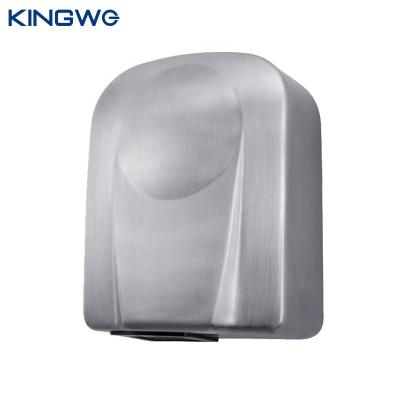 China Hotel China Supply Portable Automatic Hotel Bathroom 1650W Stainless Steel Electric Hand Dryer for sale