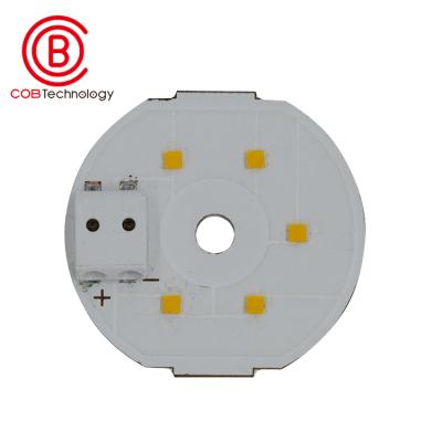 China COB high power csp indoor light cob led chip round shape 25mm 5w led chip epileds chip for sale