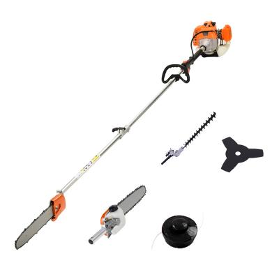 China 2-Stroke GJ330 2 Stroke Multi Tools 4in1 Brush Cutter Pole Pruner Grass Trimmer for sale