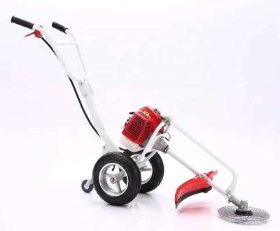 China 2-Stroke ST520 Hand Push Brush Cutter Push Mower With Wheels for sale