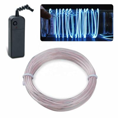 China Offer 360 Degrees 9ft Illumination Strobe Effect Neon Glowing Electroluminescent Light Wire For Parties for sale