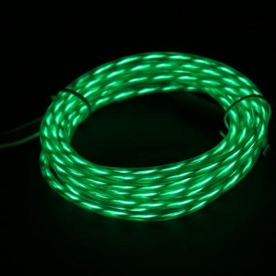 China Hot Sale 10 Repeat Color Super Bright EL Flashing Chase Wire (Adjust Instant Speed) For Halloween Decoration for sale