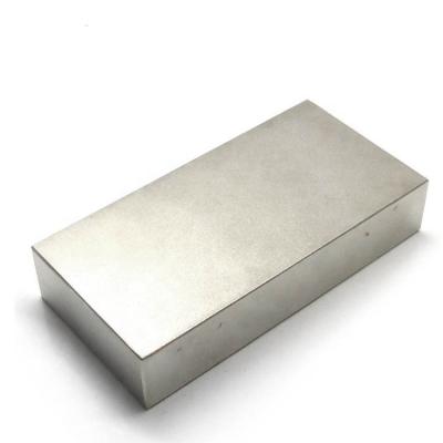 China Large Size 100x50x20mm Super Strong Huge Rare Earth Neodymium Magnet Industrial Magnet Professional Manufacture for sale