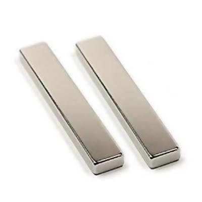 China High Quality Industrial Magnet N52 F100x10x5mm Rectangle Neodymium Magnet for sale