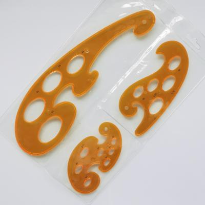 China Plastic French Curves Set of 3 for sale