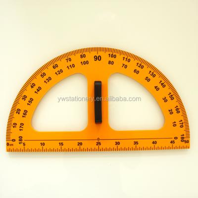 China 180 Degree Blackboard Plastic Protractor for sale