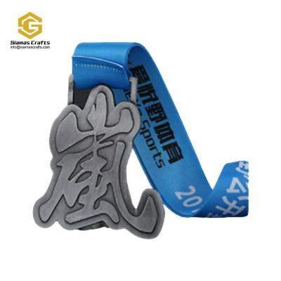 China All worrld metal 3D award star shape epoxy gymnastics custom medal with lanyard for sale