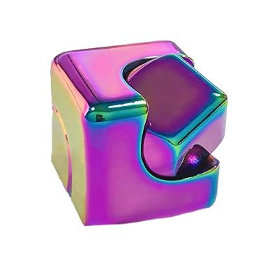 China Custom Magic Spinner Eco-friendly Decompression Cube Hand Wriggling Person Toy Kid Gift EDC for sale