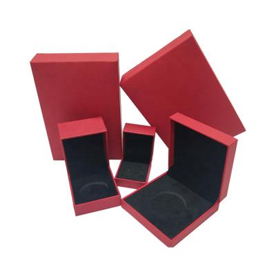 China Custom Medal Storage Brooch Metal Memorial USA Souvenir Luxury Velvet Covered Iron Texture Paper Box for sale