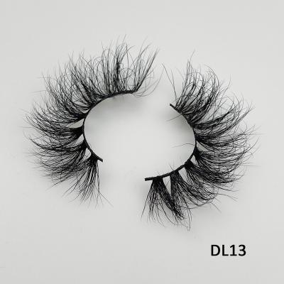 China Wholesale Thick Strip Lashes Popular 22mm Mink Eyelashes 5D Mink Lashes Durable Fluffy Dramatic Wick Seller Popular False Mink Eyelashes for sale