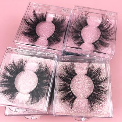 China Good Quality CoLash Makeup Tools False Eyelash Dramatic 25mm 3D Mink Lashes Fluffy Wispy Volume Long Cross Eye Lash Reusable Eyelash for sale