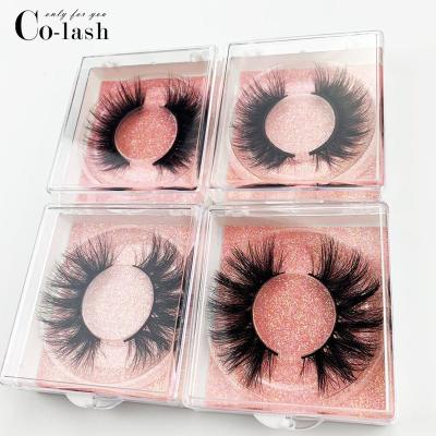 China Real Soft And Light Private Label Super Mink Lashes 3D Mink Eyelashes Cruelty Free Seller for sale