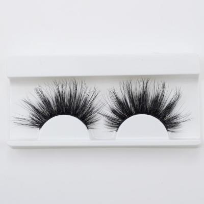 China New and hot beautiful long thick 3d silk lashes 25mm faux mink eyelashes for sale