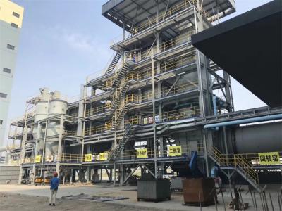 Cina Impianto di incinerazione dei rifiuti medici per impianti di combustione a forno rotativo in vendita