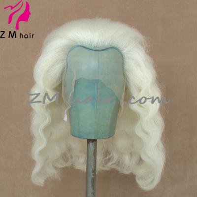 China Wholesale santa claus wig yaks hair, lace front santa claus wig for sale