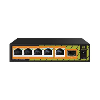 China POE Switch Port Network POE 6 PoE Switch Security POE Switch For CCTV System for sale