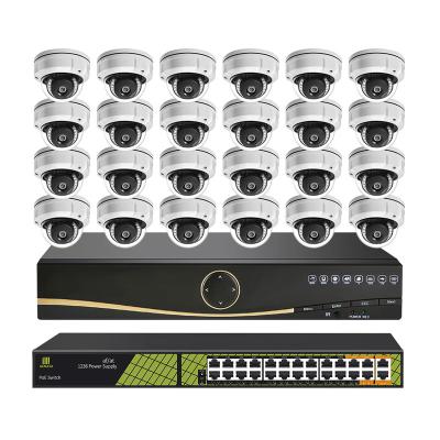 China IP66 waterproof / GENATA Onvif 24 Channels CCTV Camera Surveillance System 5MP PoE Camera NVR Kits 24ch With 6tb Hard Drive For Home for sale